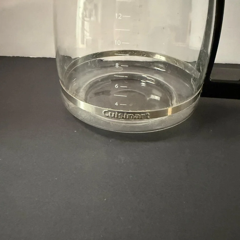 Cuisinart 12-Cup Glass Carafe Replacement for Cuisinart Coffee Maker Models DCC